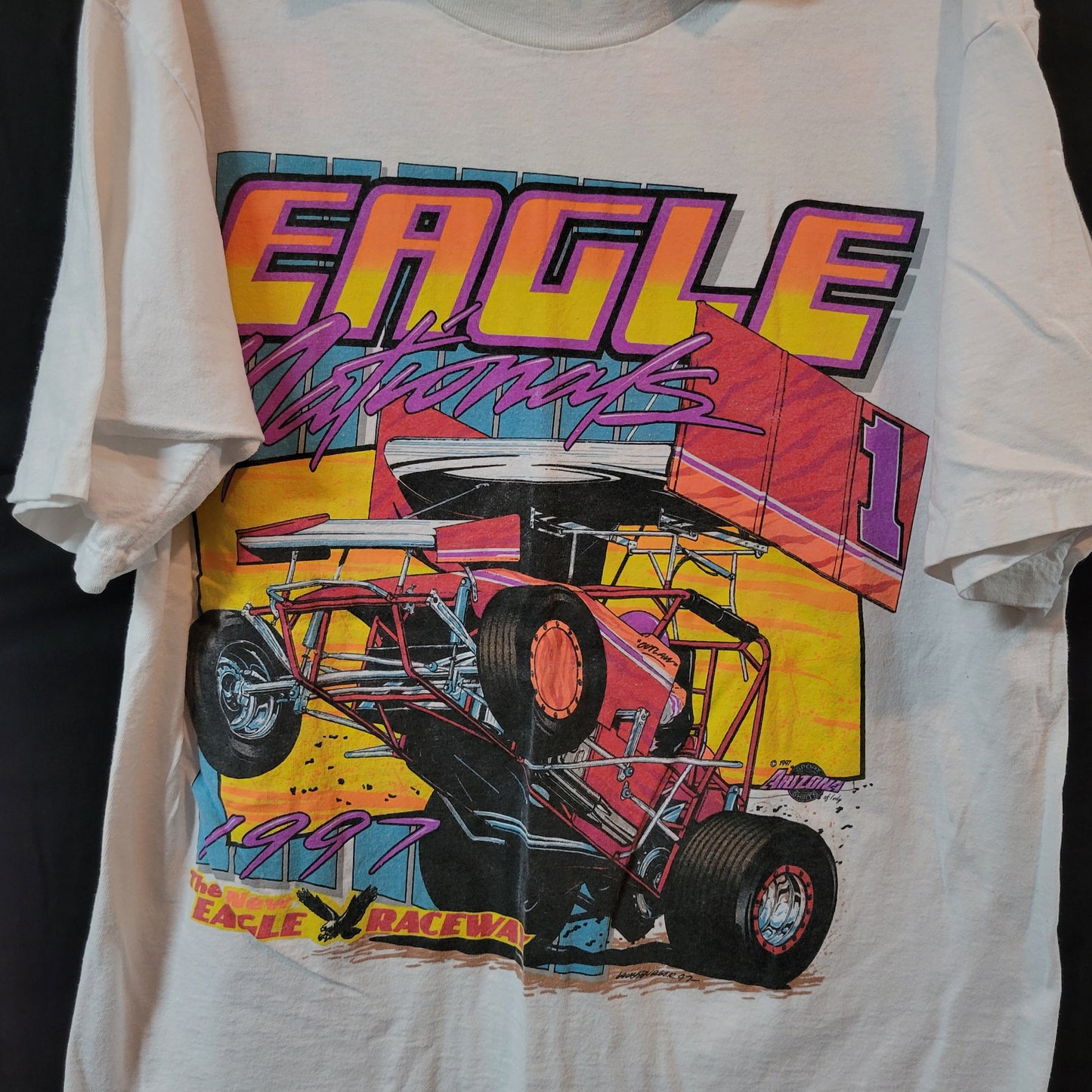 Vintage Short-Sleeved 1997 Eagle Nationals T-Shirt
