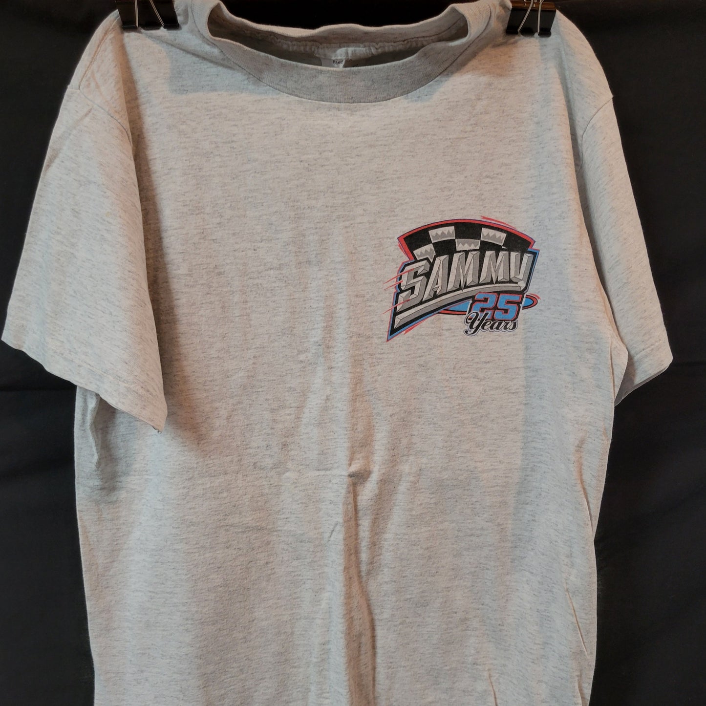 Vintage Short-Sleeved Sammy Swindell 25th Anniversary T-Shirt