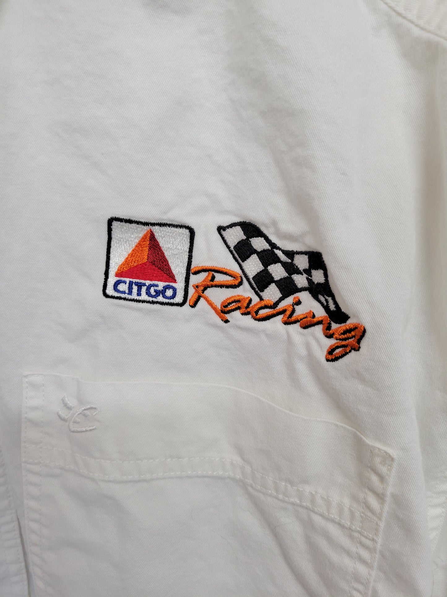 Vintage Citgo Racing Long-Sleeved Button Down Shirt