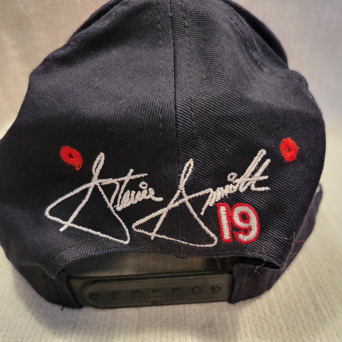 Vintage Autographed Stevie Smith Adjustable Cap