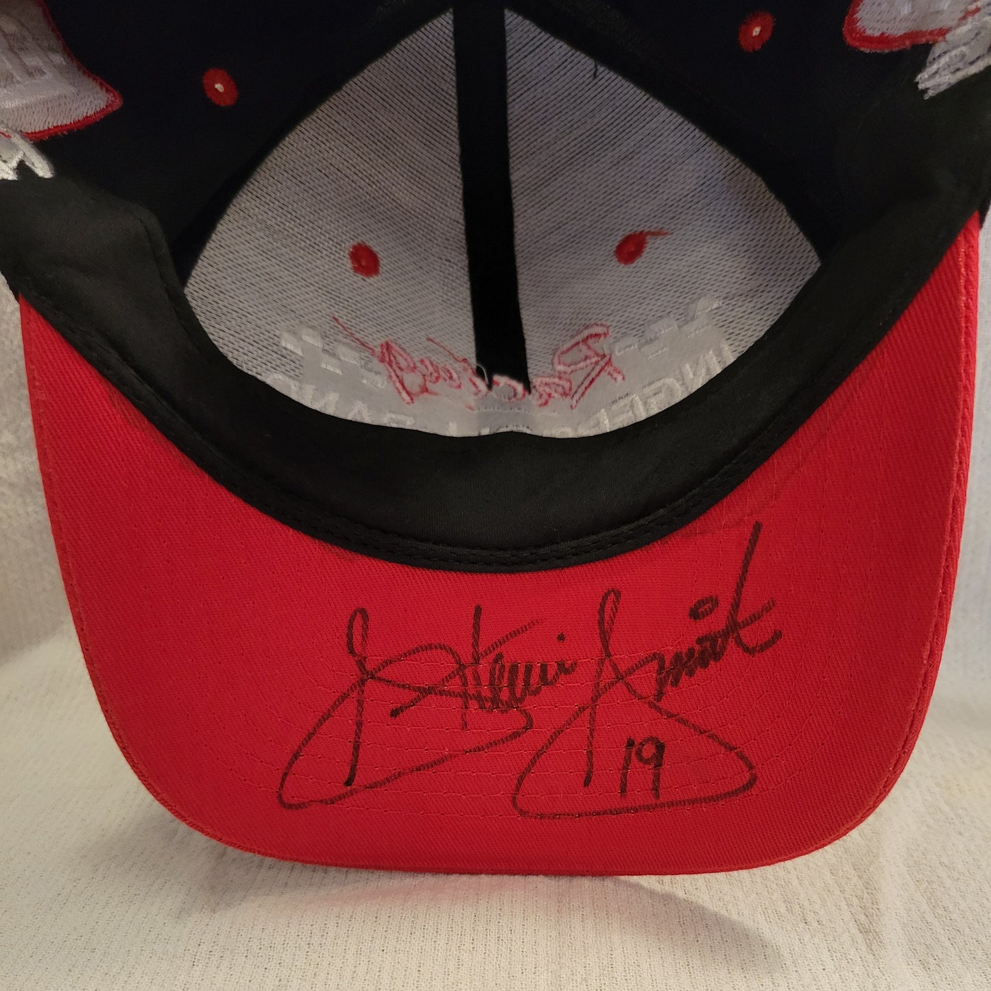 Vintage Autographed Stevie Smith Adjustable Cap