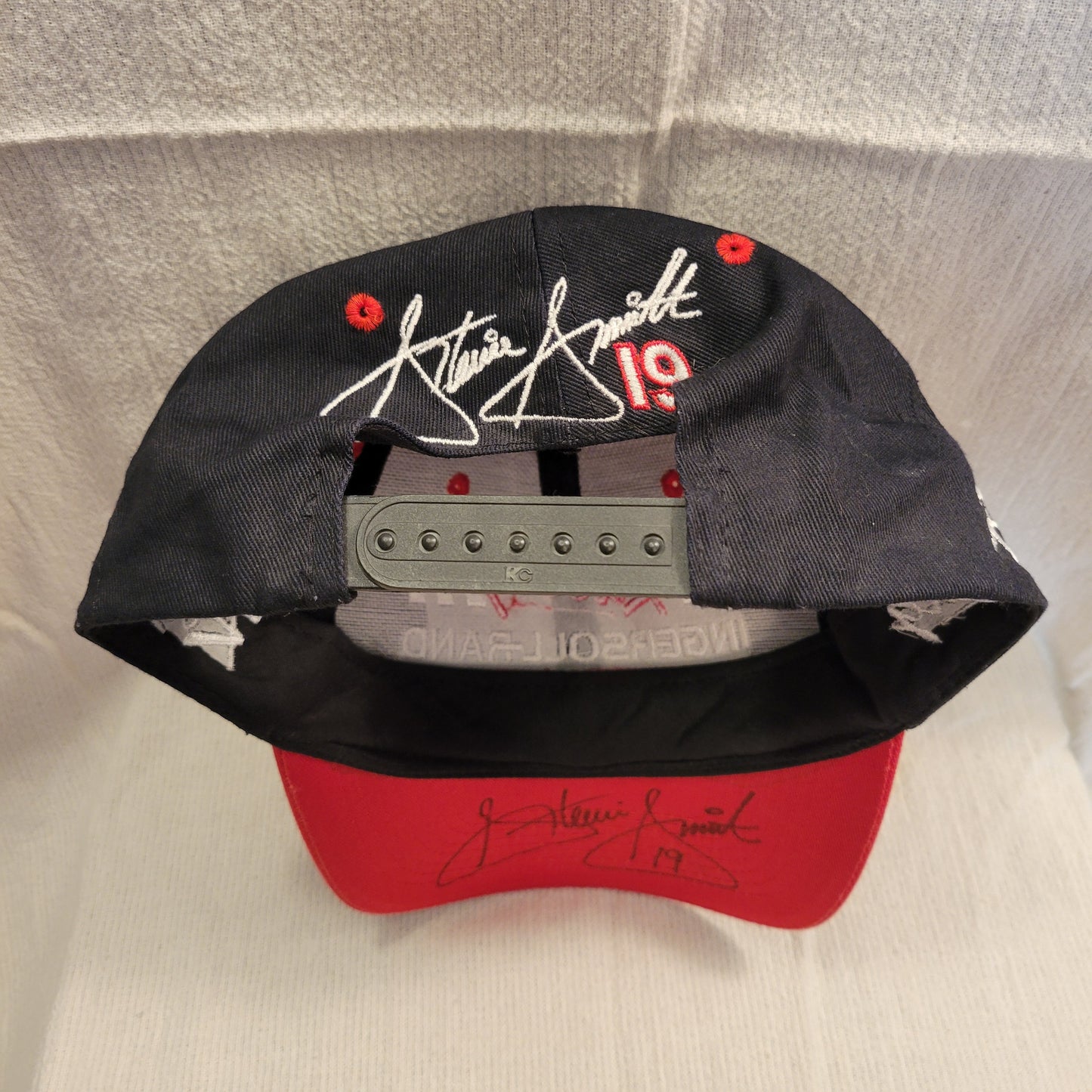 Vintage Autographed Stevie Smith Adjustable Cap