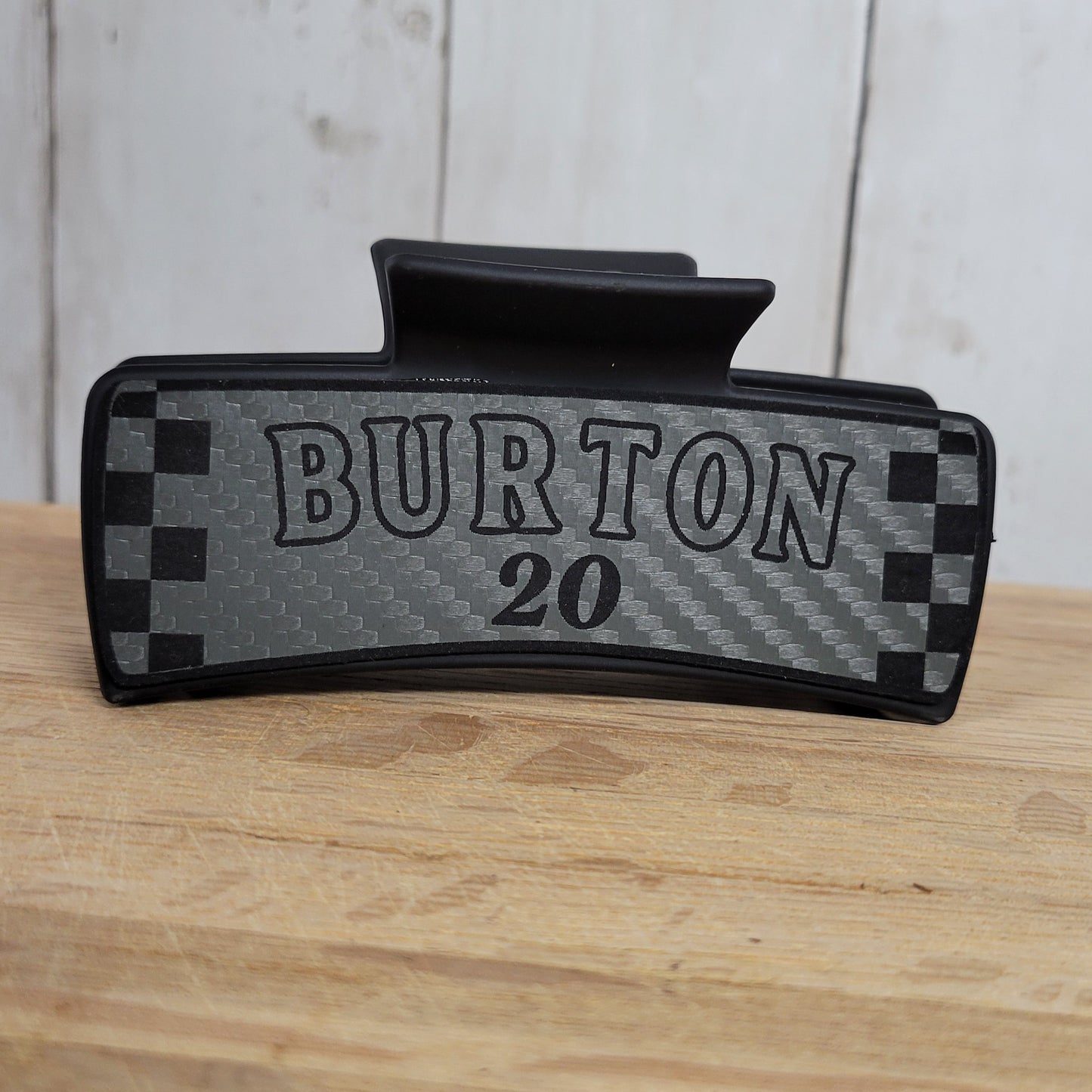 Custom Race Team Hair Claw Clip