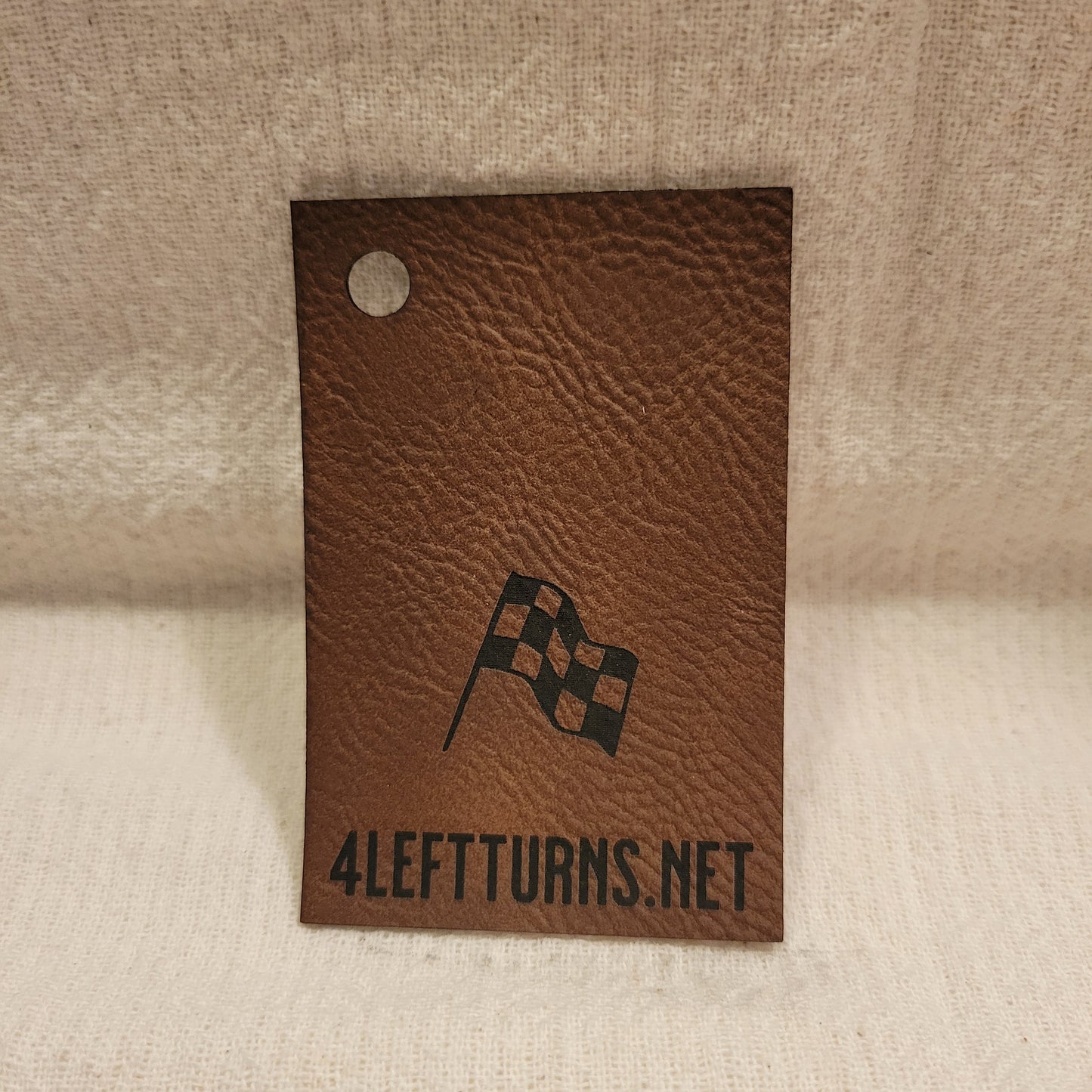 Personalized Leatherette Key Fob