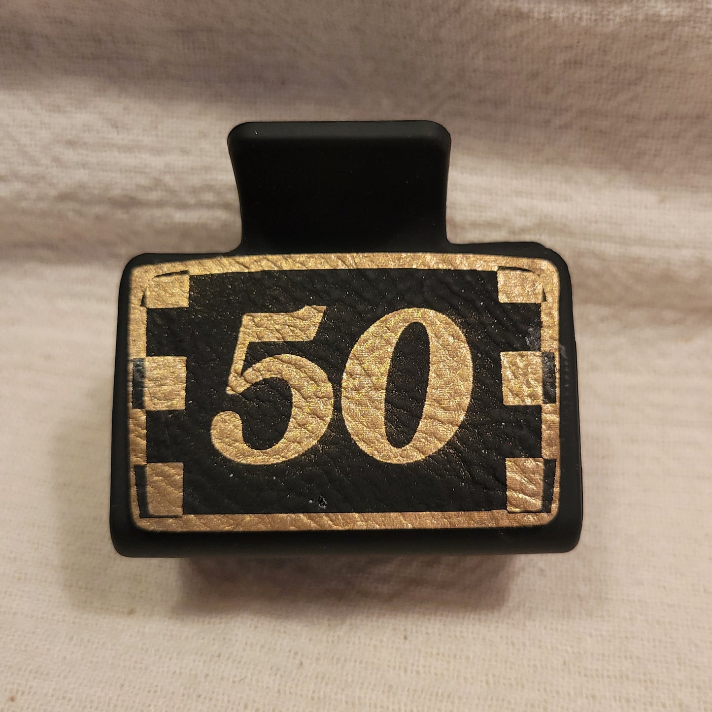 SMALL Custom Race Team Hair Claw Clip