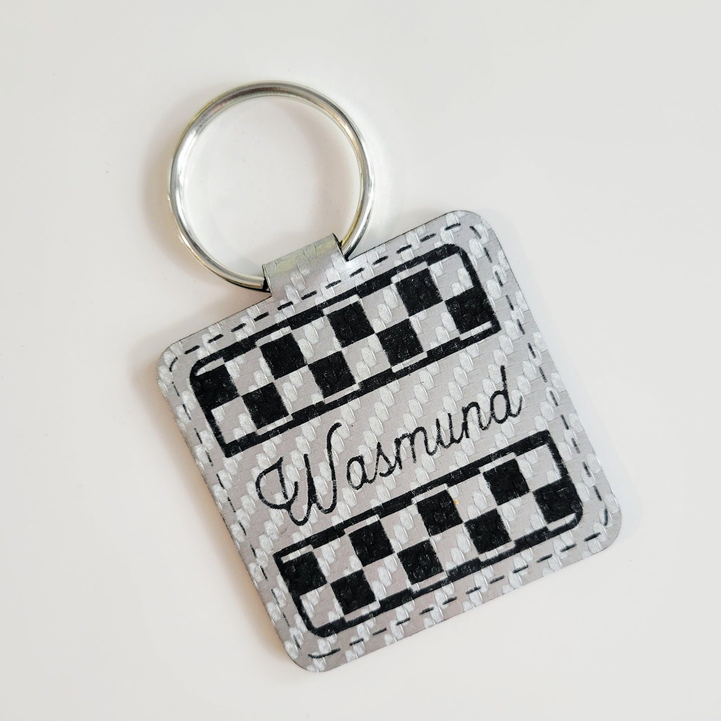 Personalized Leatherette Key Fob