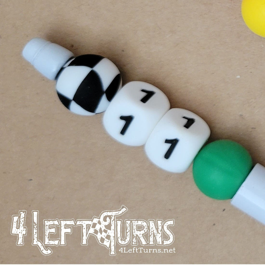 Custom Silicone Bead Ballpoint Pens