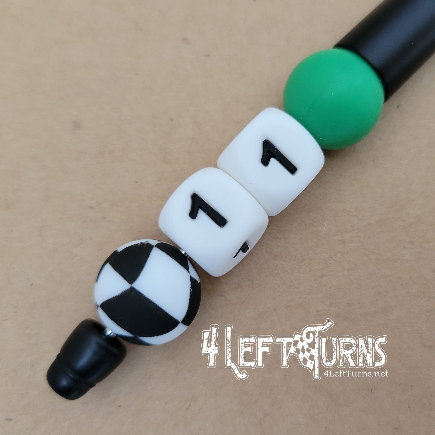 Custom Silicone Bead Ballpoint Pens