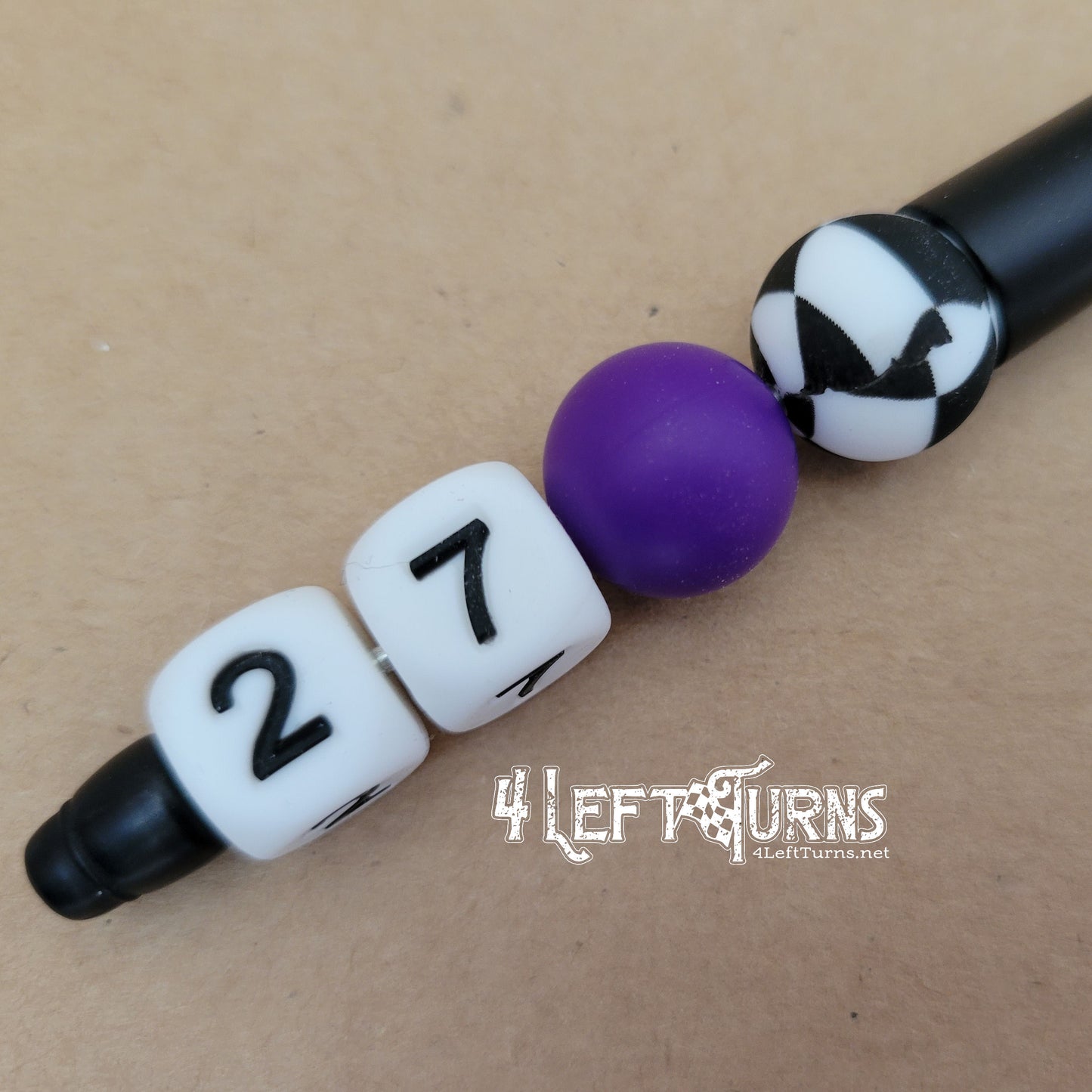 Custom Silicone Bead Ballpoint Pens