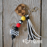 Large Focal Bead Design Your Own Silicone Bead Key Fob