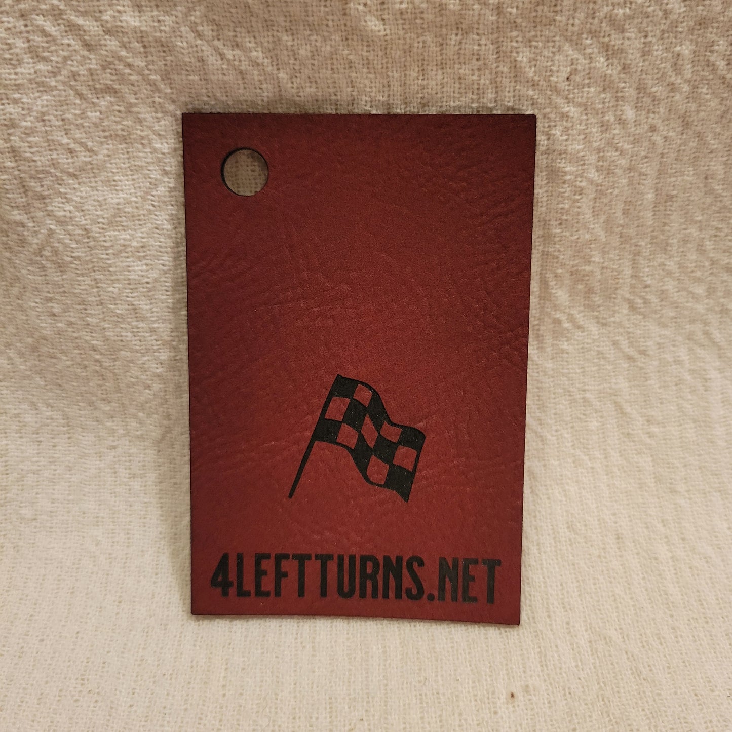 Personalized Leatherette Key Fob