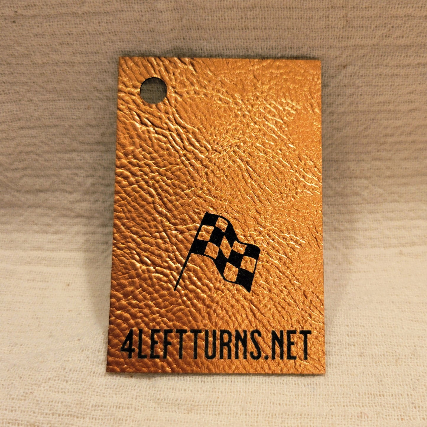 Personalized Leatherette Key Fob