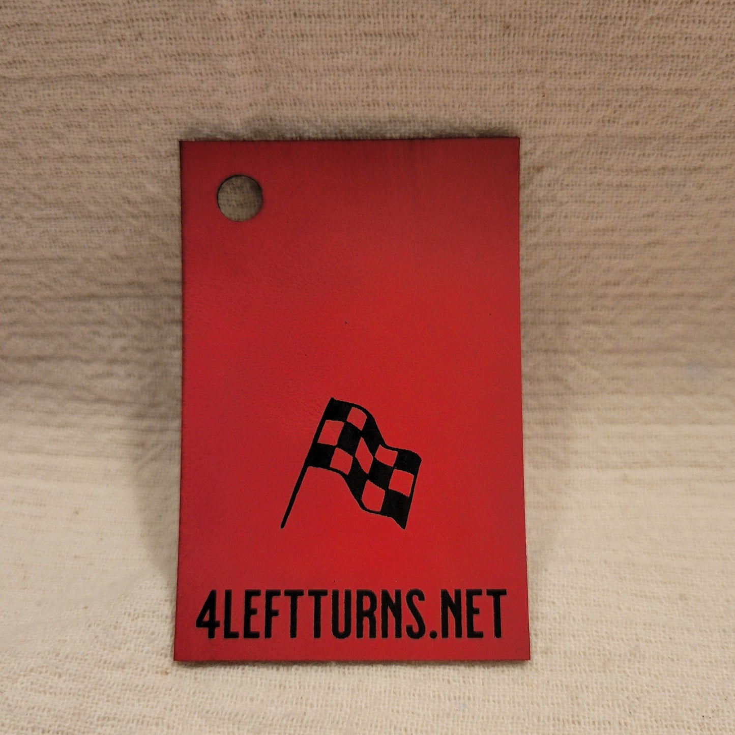 Personalized Leatherette Key Fob