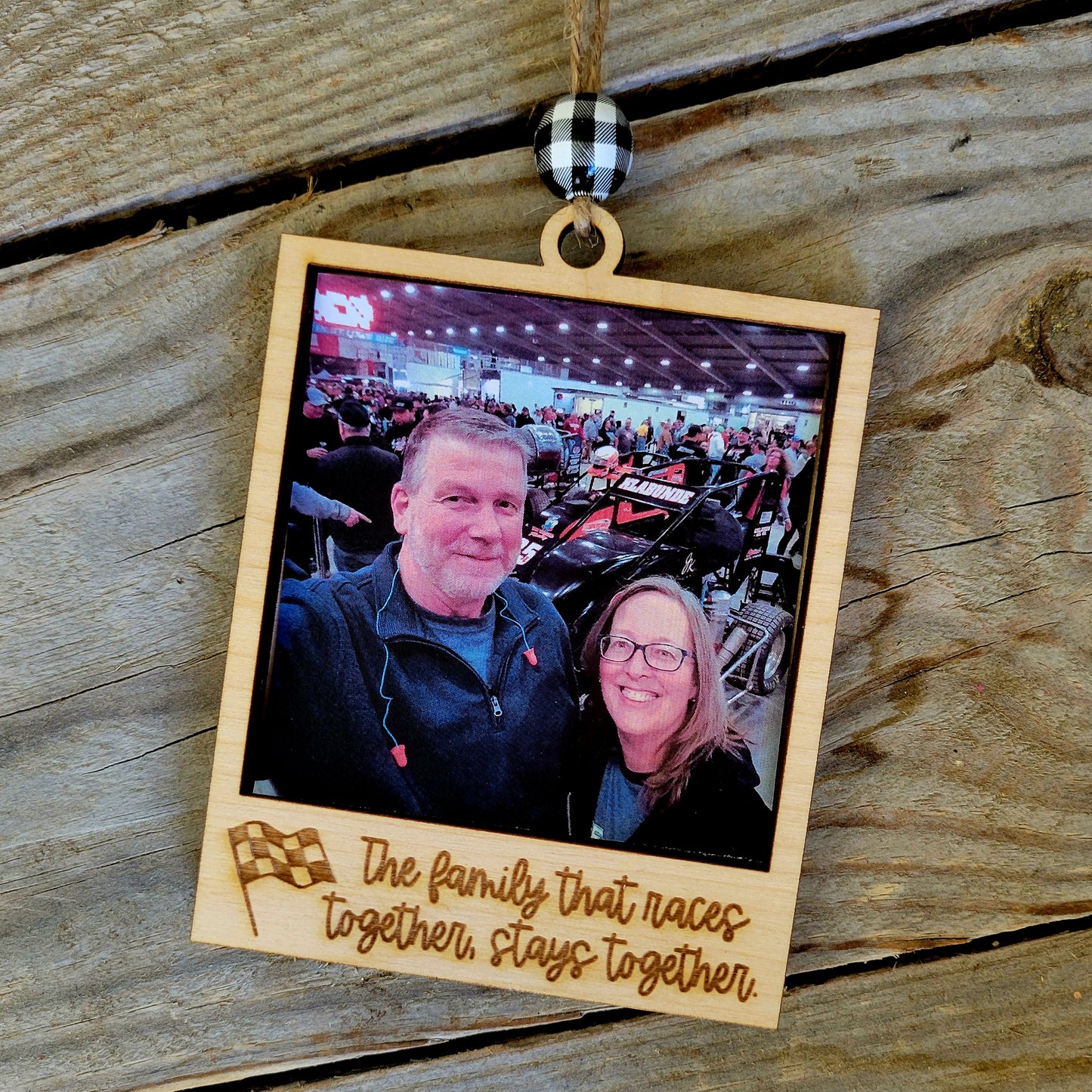 Photo Frame Family Ornament or Magnet