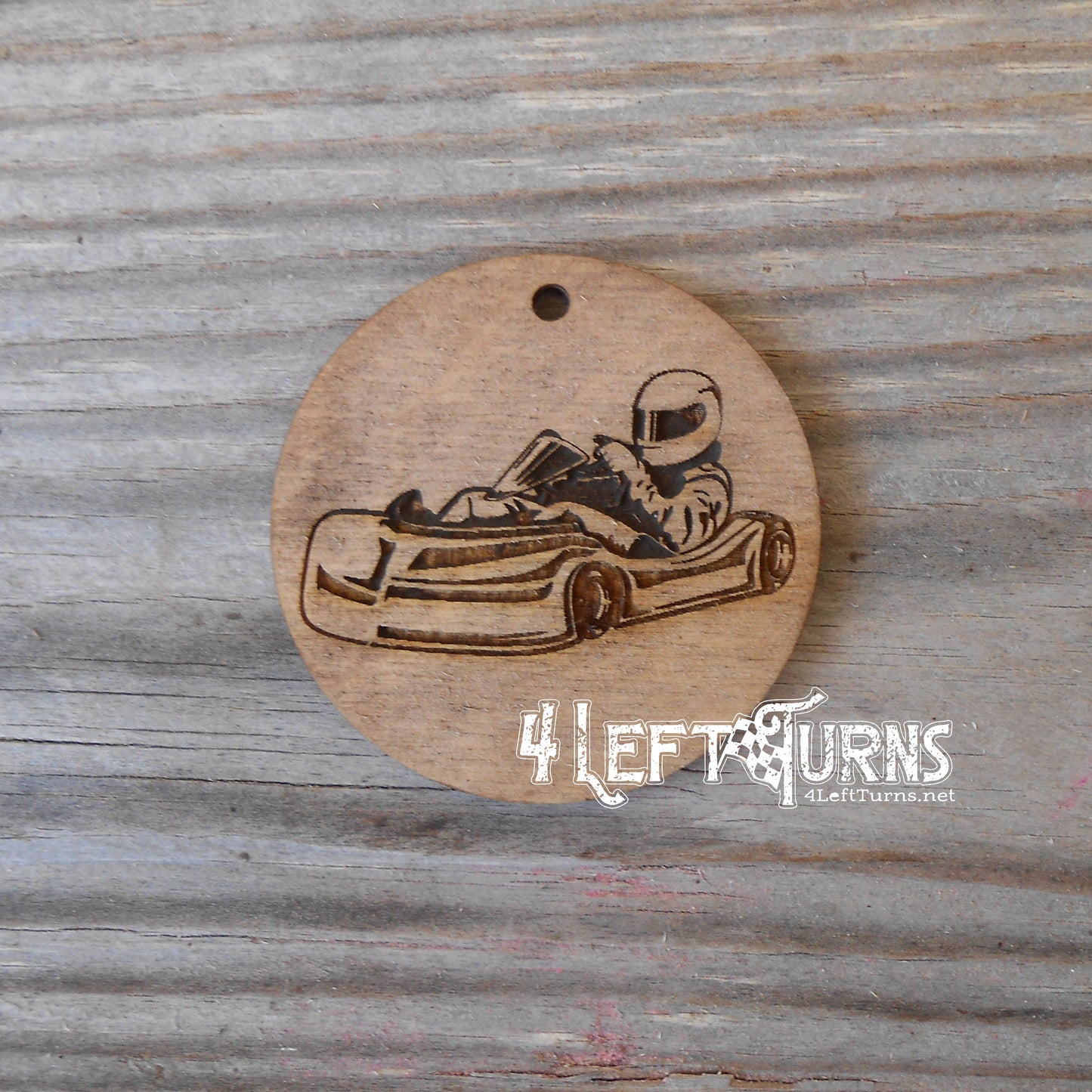 Race Car Number Custom Silicone Bead Key Fob