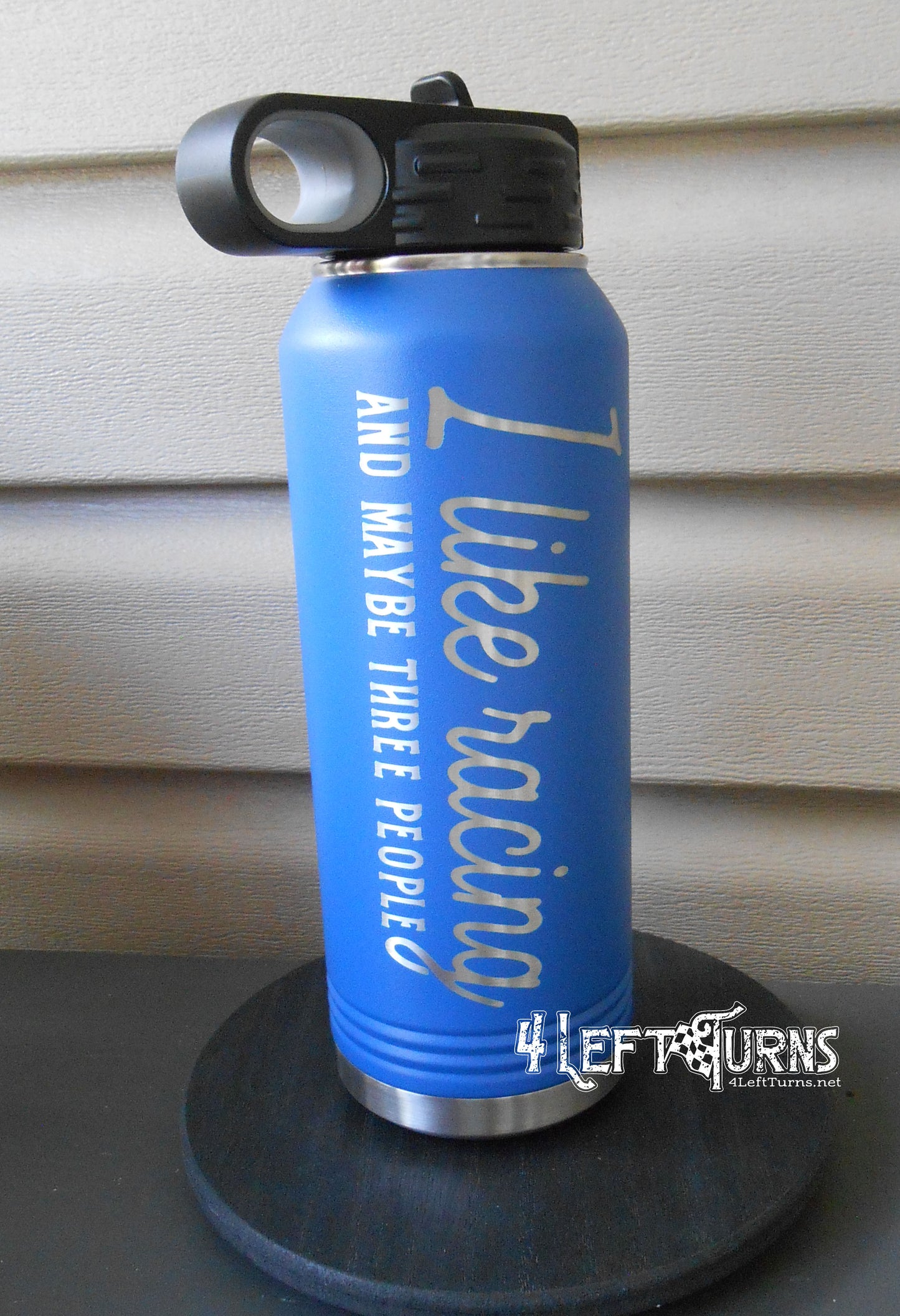 Engraved Racing Quotes 32 oz. Water Bottle