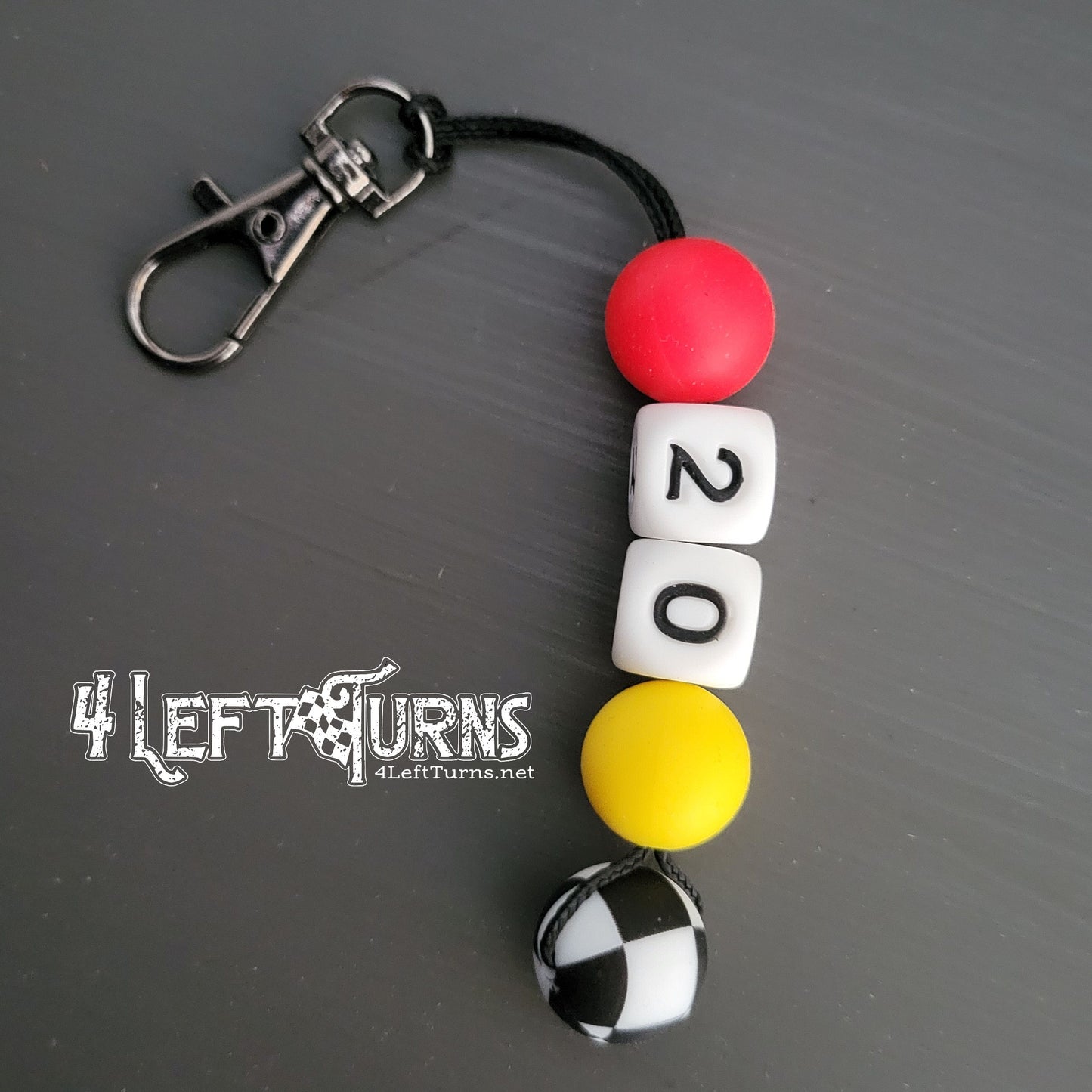 Silicone Bead Zipper Pulls