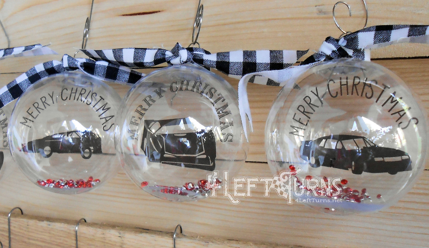 Race Car Christmas Ornament