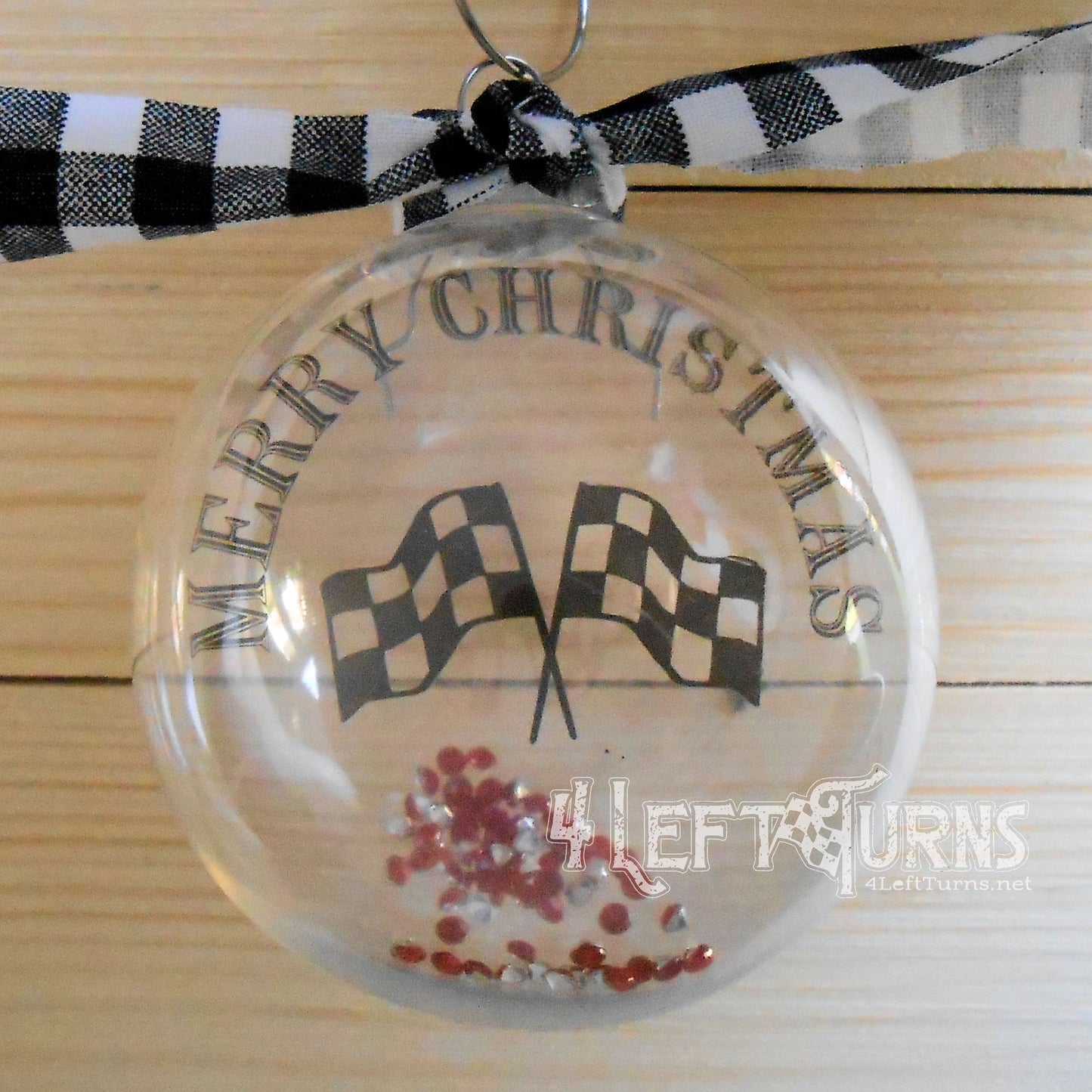 Race Car Christmas Ornament