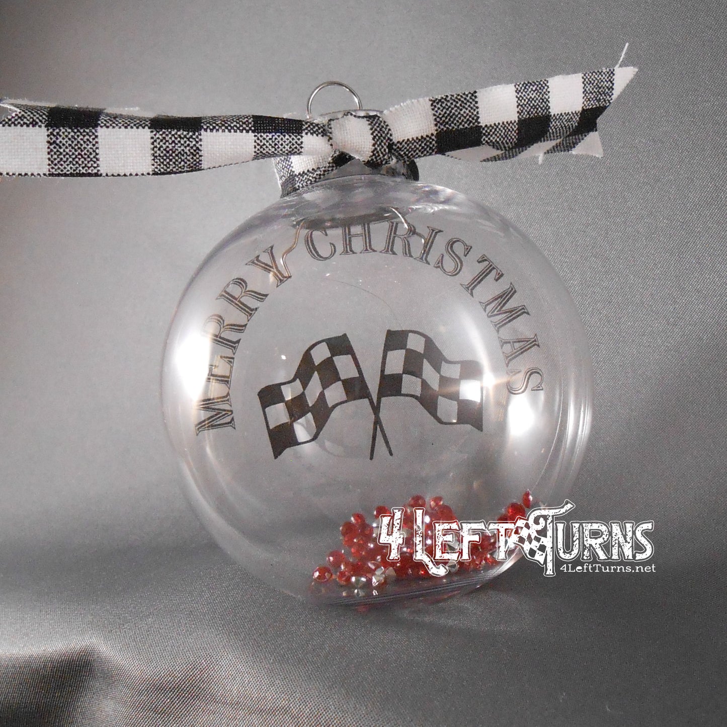 Race Car Christmas Ornament