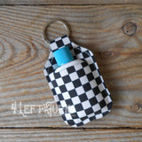 Racing Product Lotion Hand Sanitizer Holder Key Ring