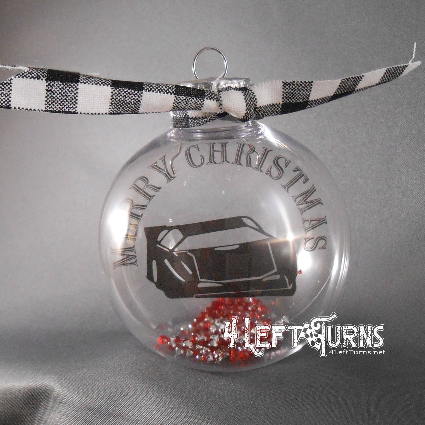 Race Car Christmas Ornament