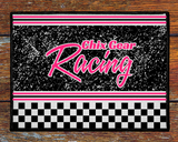 Custom Personalized Racing Welcome Mat