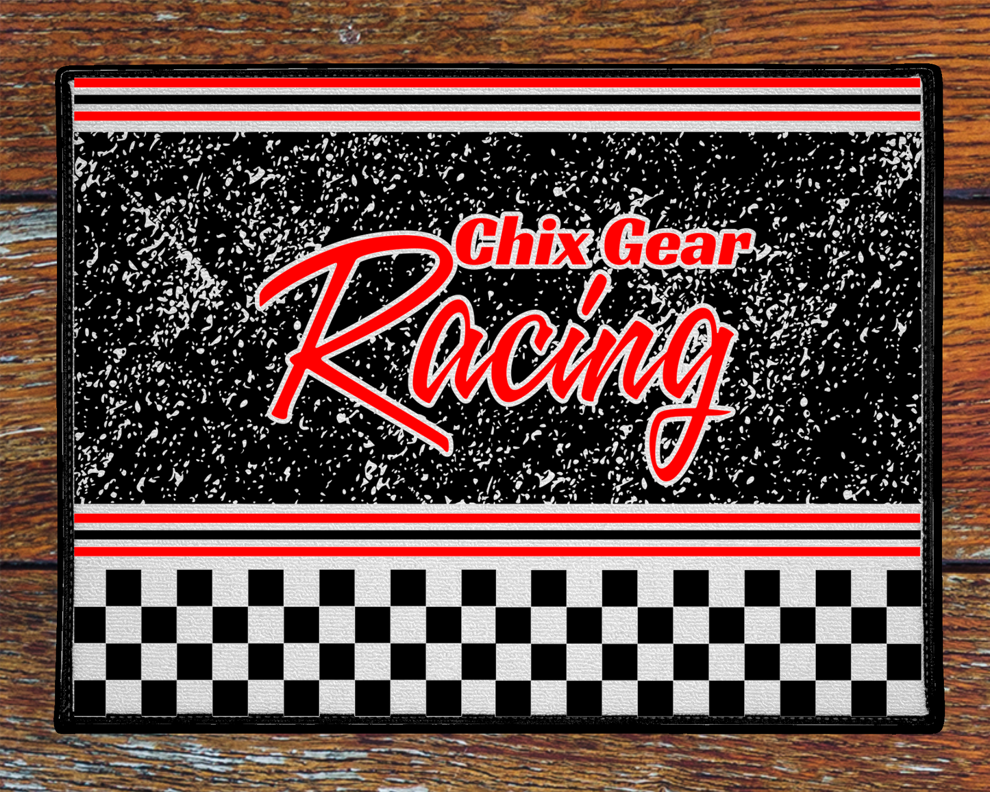 Custom Personalized Racing Welcome Mat