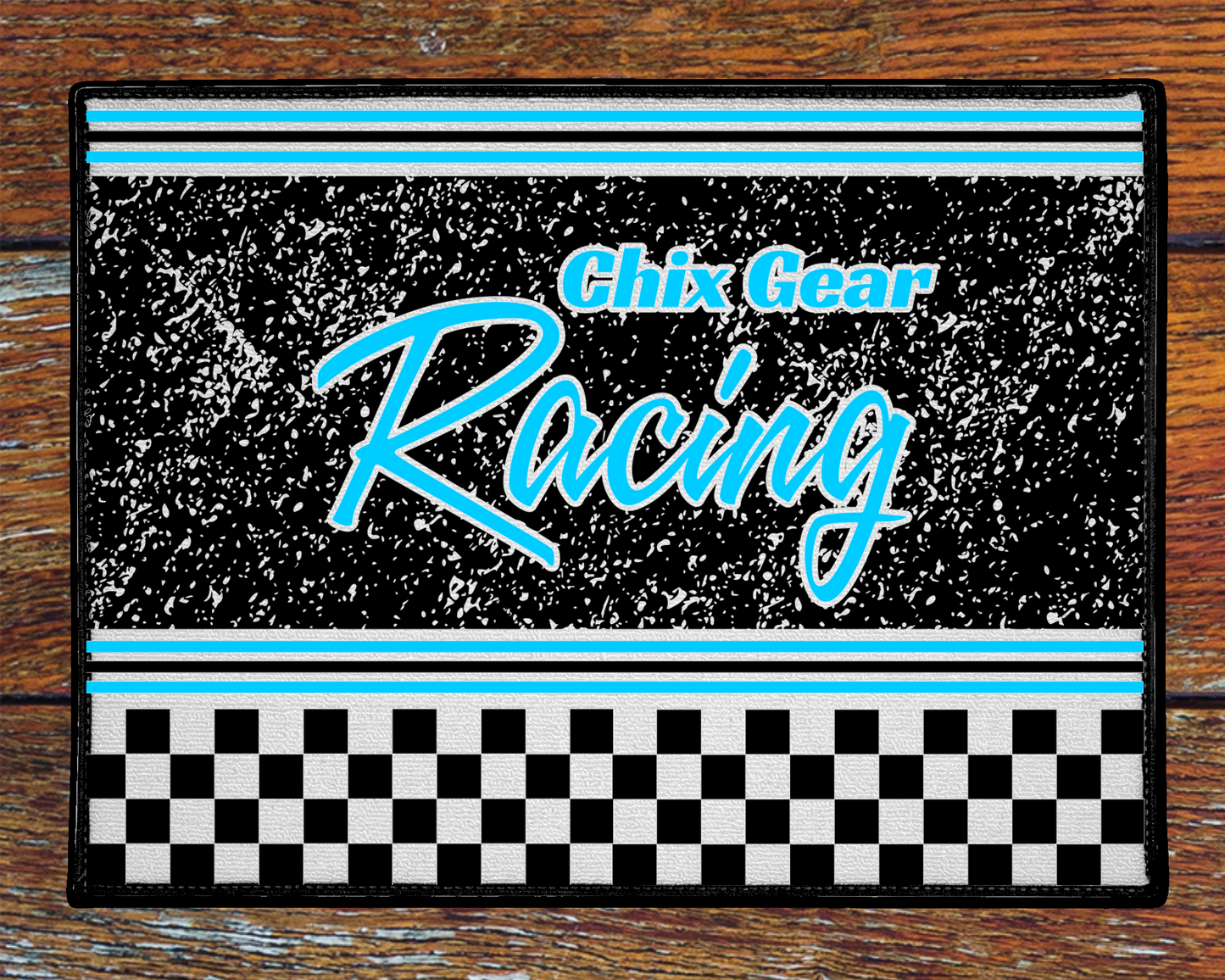 Custom Personalized Racing Welcome Mat