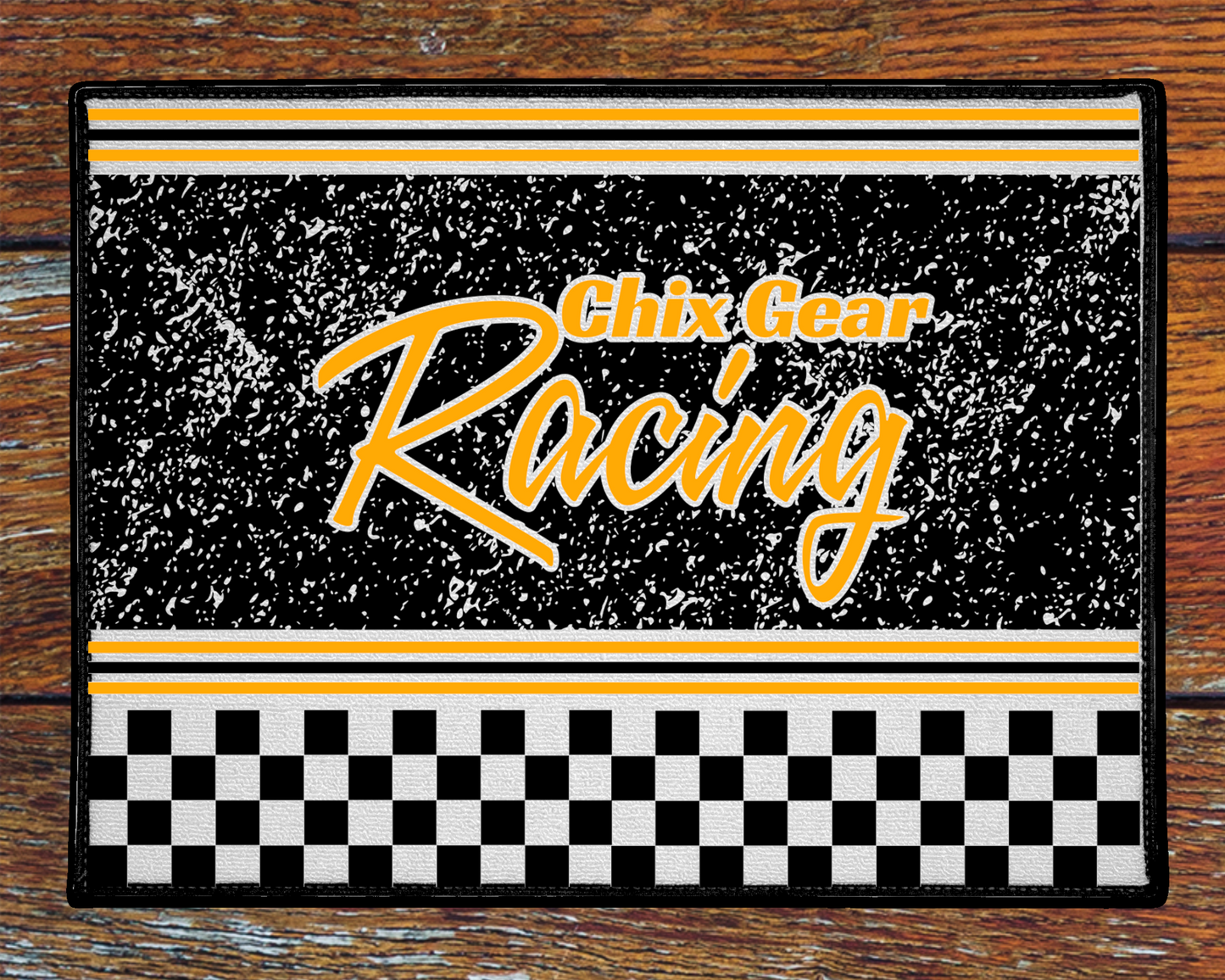 Custom Personalized Racing Welcome Mat