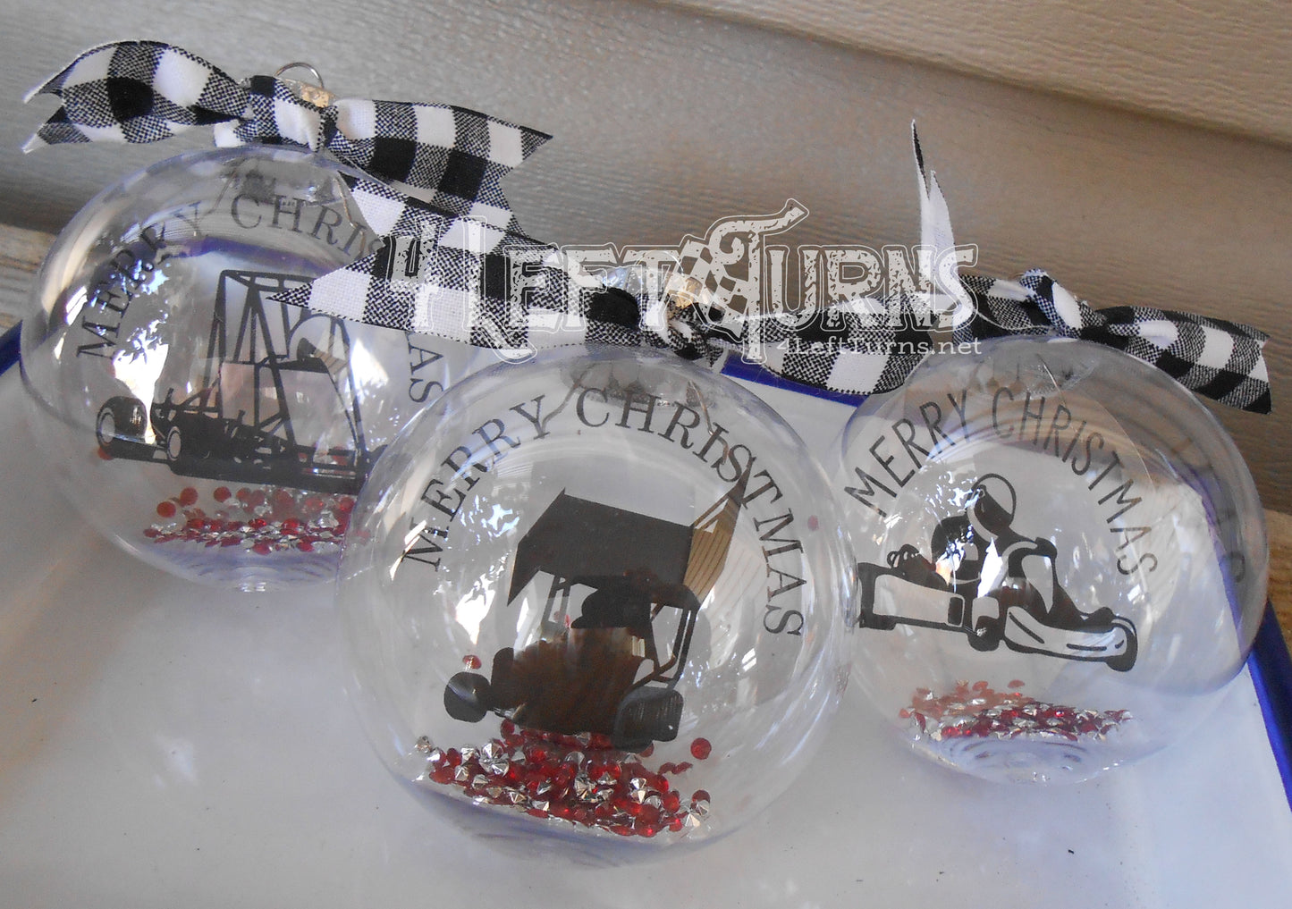 Race Car Christmas Ornament