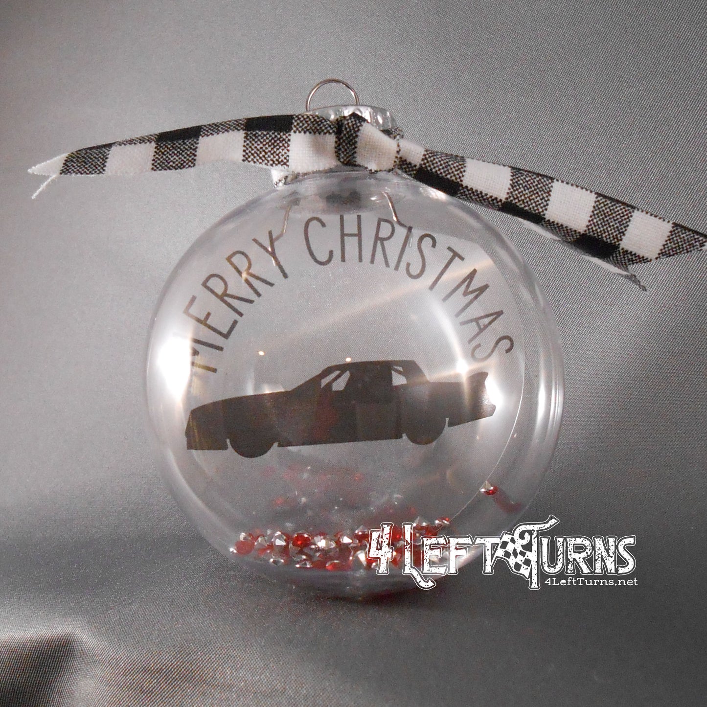 Race Car Christmas Ornament