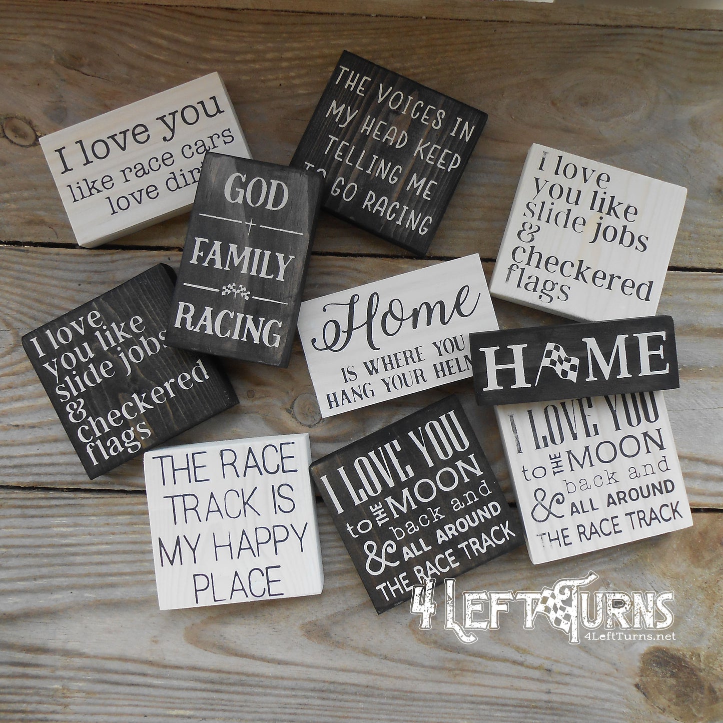 The Voices in my Head Tiny Wood Sign