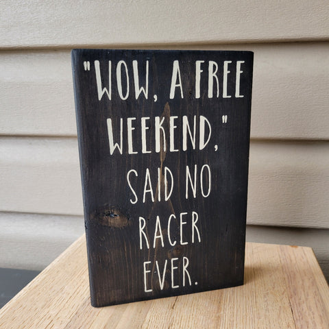 RTS Chunky Wow, A Free Weekend Wood Sign