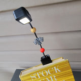 Book Light with Large Focal Silicone Bead