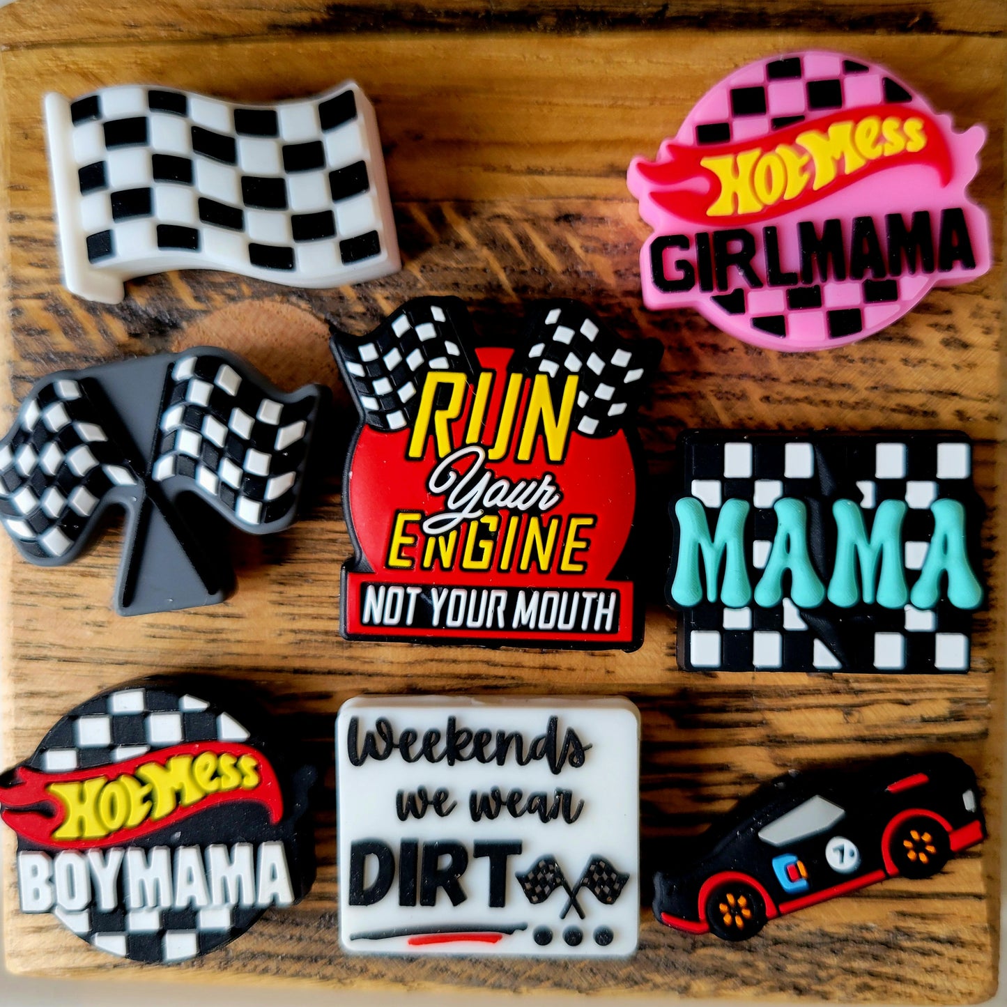 Silicone Bead Zipper Pulls