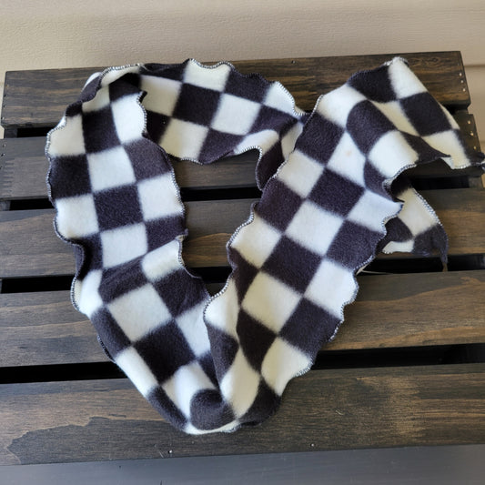 Ready to Ship Handmade Checkered Scarf