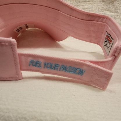 SPEED TV SPEED Girl pink visor available on 4LeftTurns.net