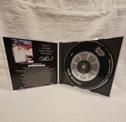 Vintage racing themed CD for sale by 4 Left Turns.