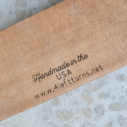 Custom Personalized Four Layer Stacked Wood Sign
