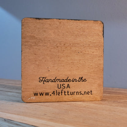 Custom Race Team Name Wood Sign or Ornament