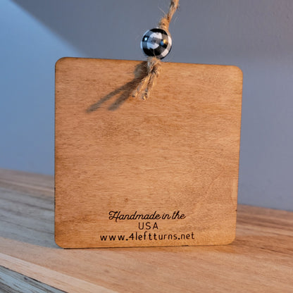 Custom Race Team Name Wood Sign or Ornament