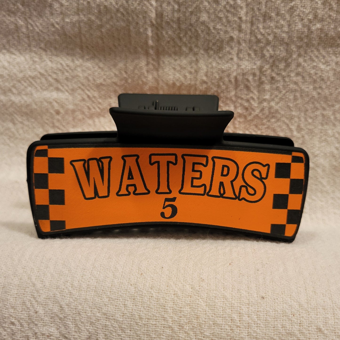 Custom Race Team Hair Claw Clip
