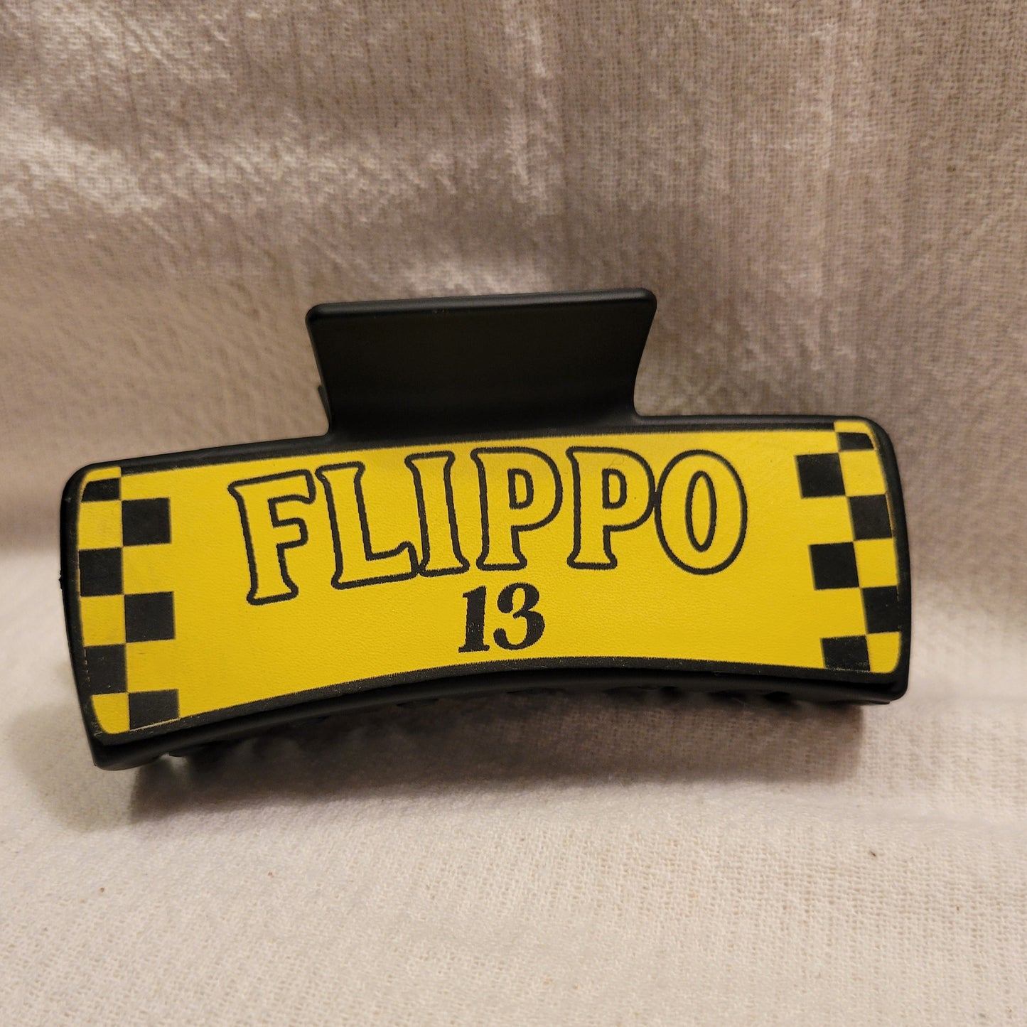 LARGE Custom Race Team Hair Claw Clip