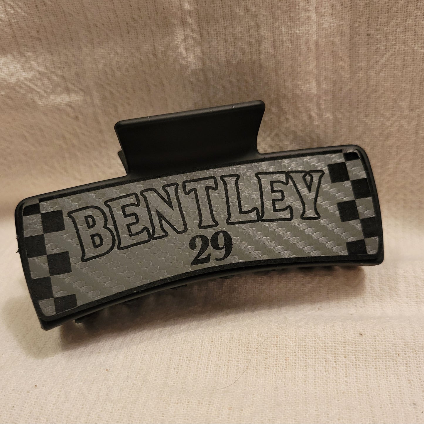 LARGE Custom Race Team Hair Claw Clip