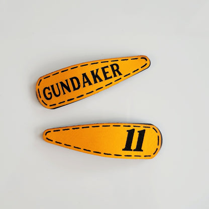 Custom Race Team Barrettes