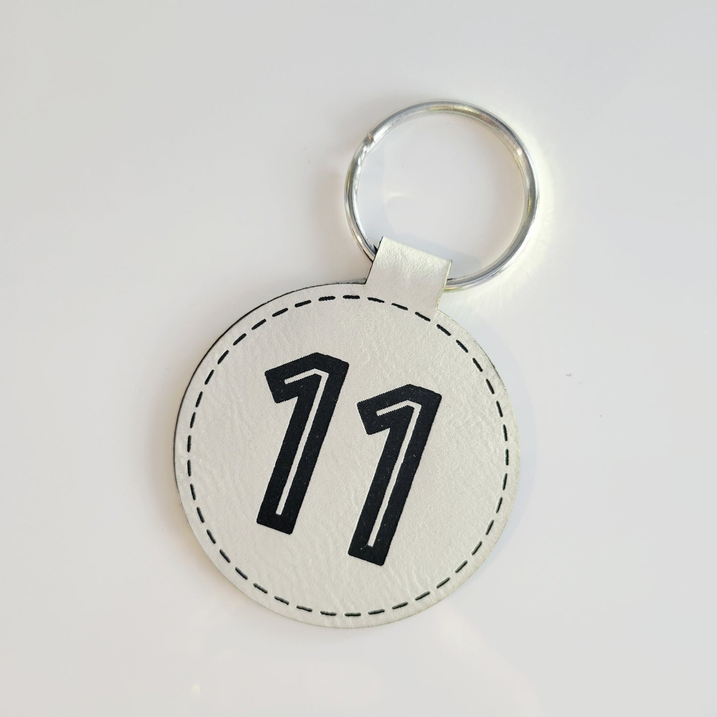 Personalized Leatherette Key Fob