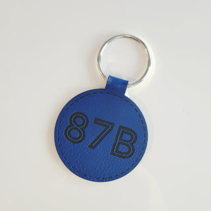 Personalized Leatherette Key Fob