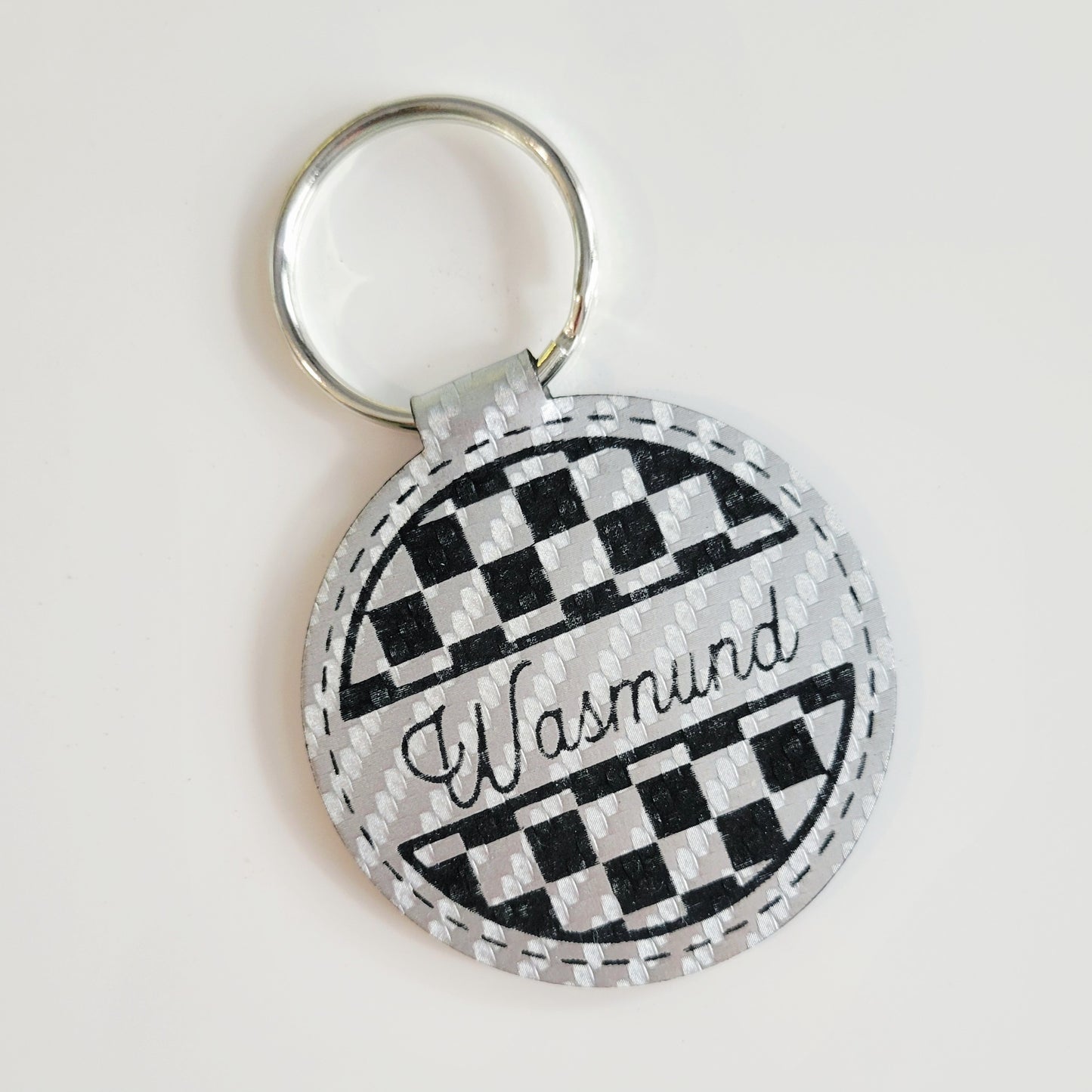 Personalized Leatherette Key Fob