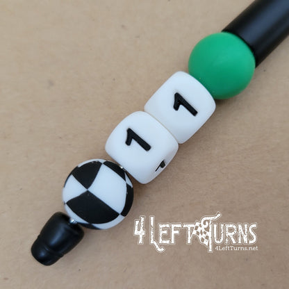 Custom Silicone Bead Ballpoint Pens
